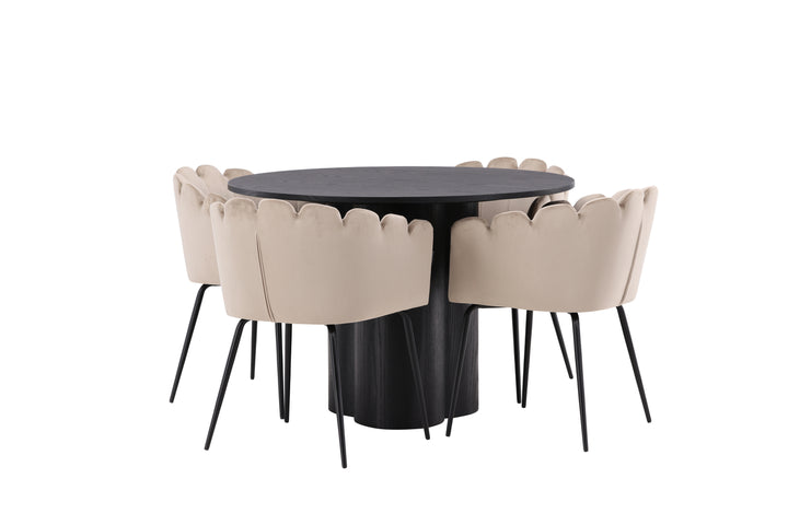 Limhamn & Olivia Matgrupp Beige/Svart