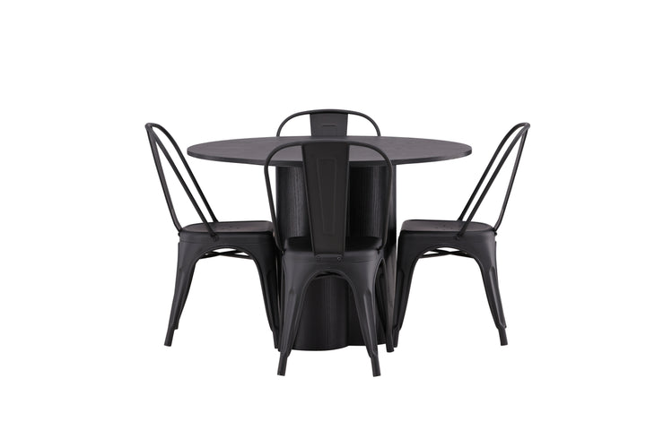 Tempe & Olivia Matgrupp Svart