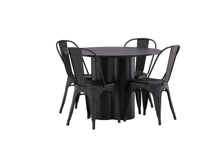 Tempe & Olivia Matgrupp Svart