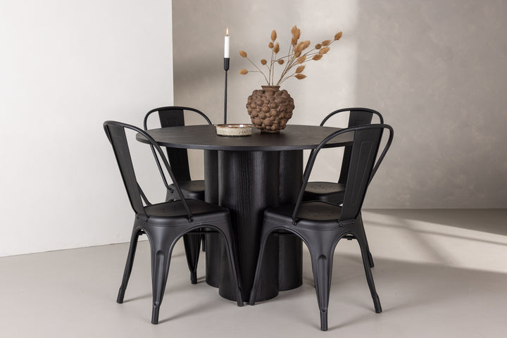 Tempe & Olivia Matgrupp Svart