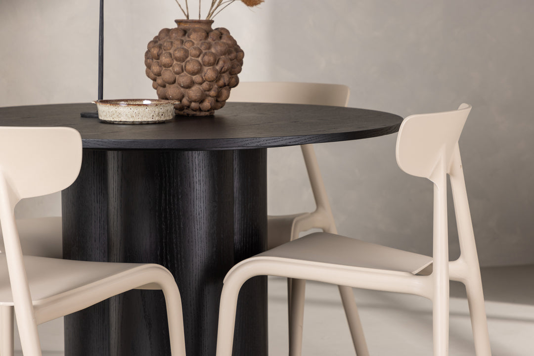 Ursholmen & Olivia Matgrupp Beige/Svart