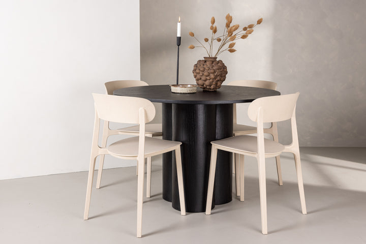 Åstol & Olivia Matgrupp Beige/Svart