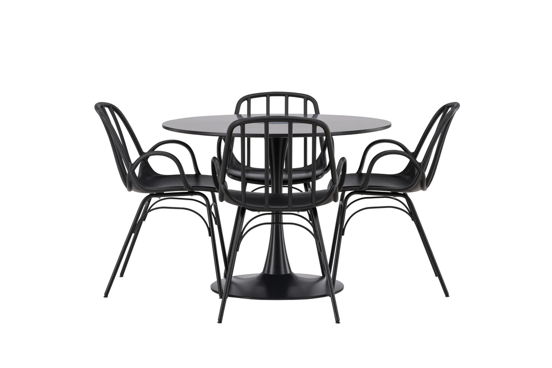 Dyrön & Glade Matgrupp Svart