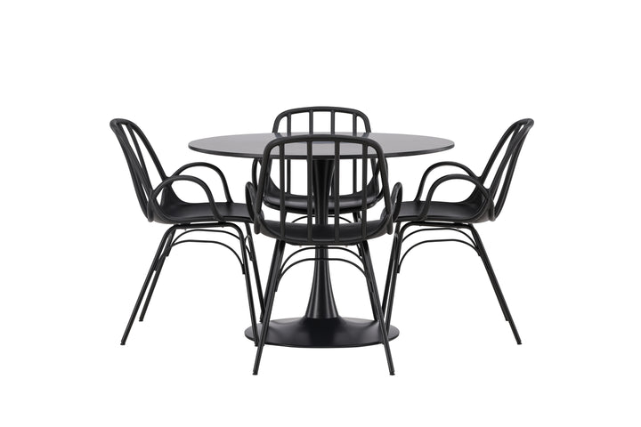 Dyrön & Glade Matgrupp Svart