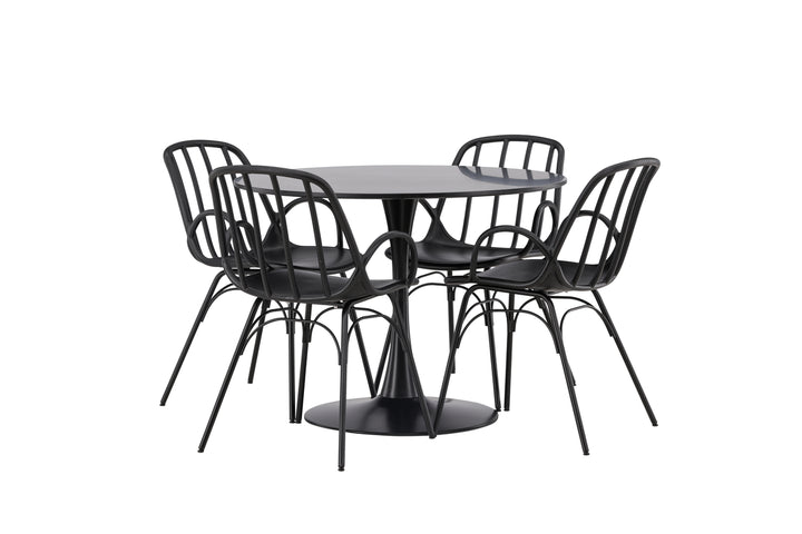 Dyrön & Glade Matgrupp Svart