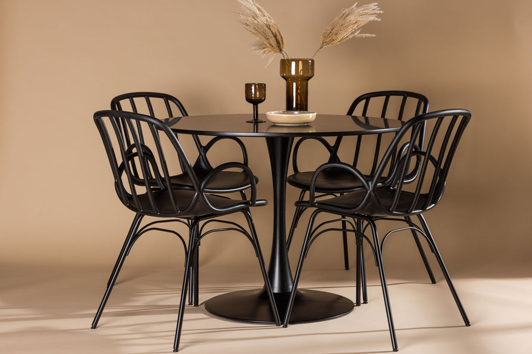 Dyrön & Glade Matgrupp Svart