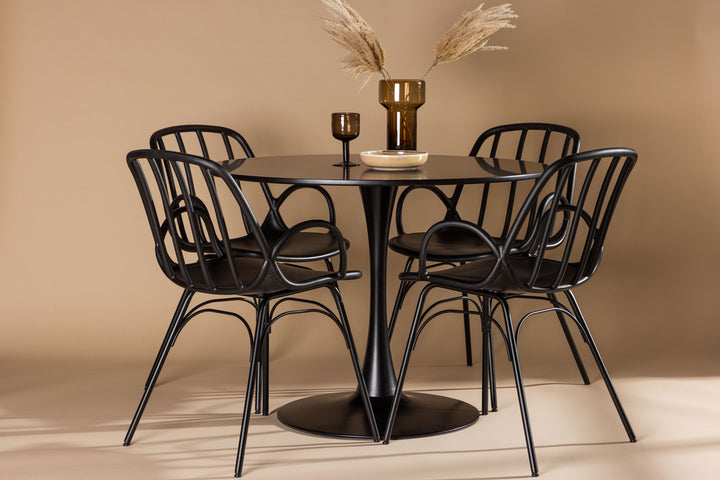 Dyrön & Glade Matgrupp Svart