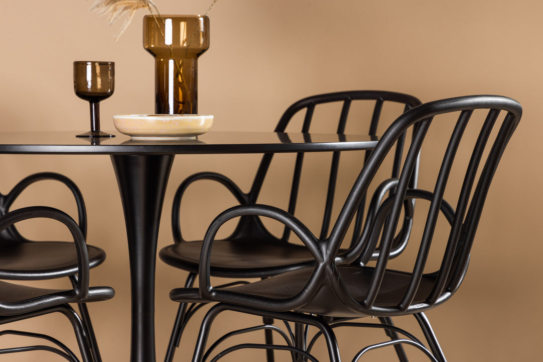 Dyrön & Glade Matgrupp Svart