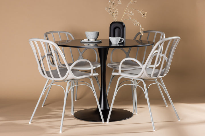 Dyrön & Glade Matgrupp Ljusgrå/Svart