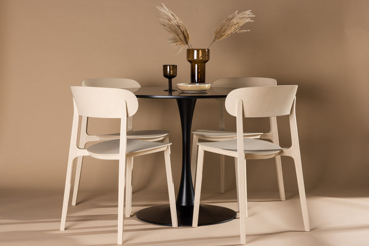 Åstol & Glade Matgrupp Beige/Svart