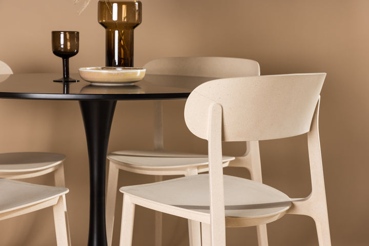 Åstol & Glade Matgrupp Beige/Svart