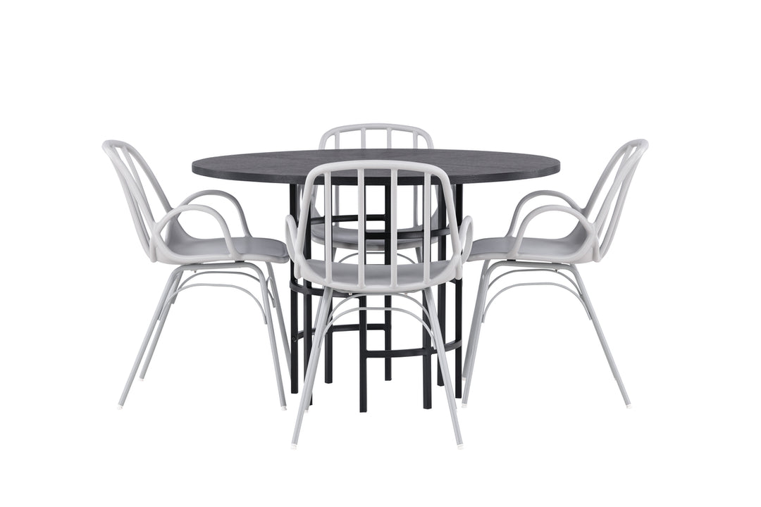 Dyrön & Copenhagen Matgrupp Ljusgrå/Svart