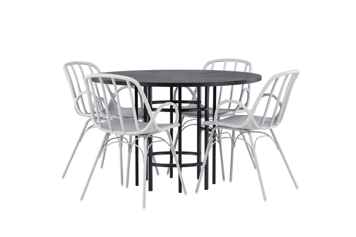Dyrön & Copenhagen Matgrupp Ljusgrå/Svart