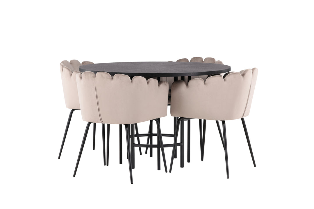 Limhamn & Copenhagen Matgrupp Beige/Svart