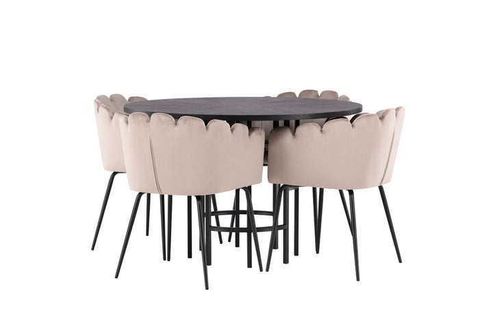 Limhamn & Copenhagen Matgrupp Beige/Svart