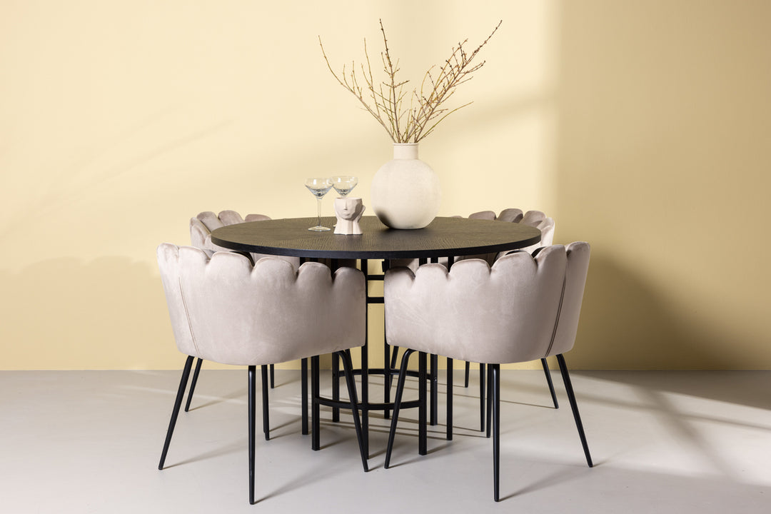 Limhamn & Copenhagen Matgrupp Beige/Svart