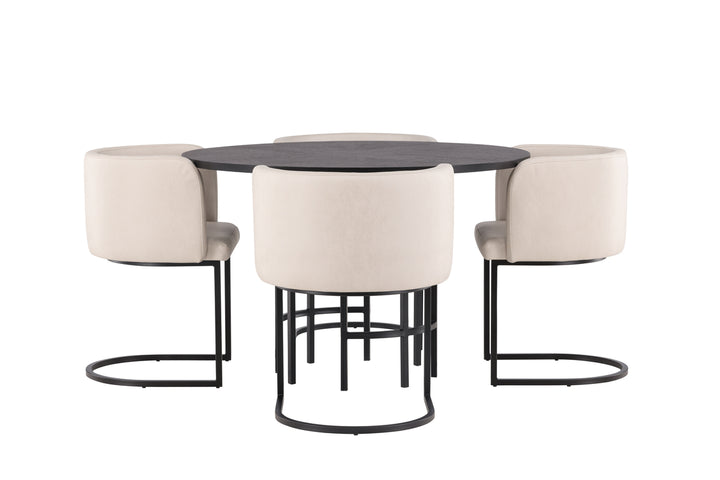 Copenhagen & Simrishamn Matgrupp Svart/Beige