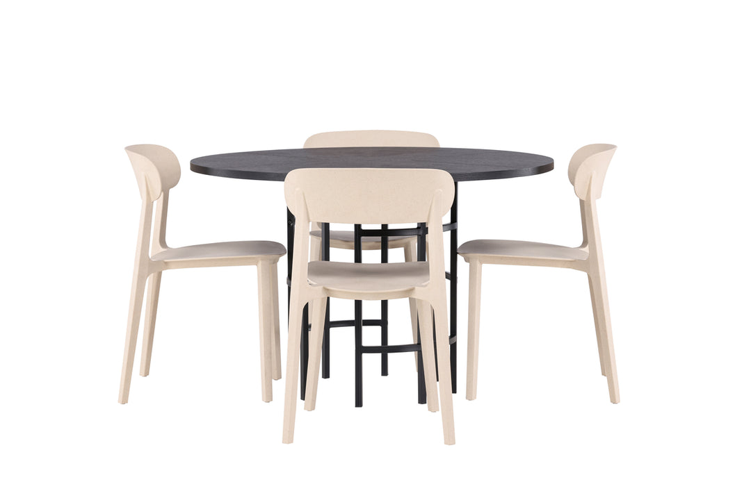 Åstol & Copenhagen Matgrupp Beige/Svart