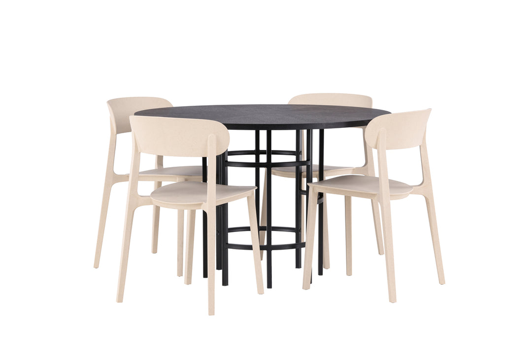 Åstol & Copenhagen Matgrupp Beige/Svart