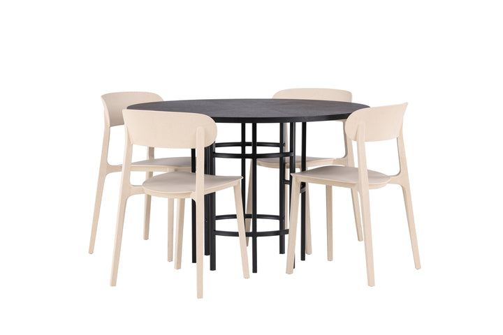 Åstol & Copenhagen Matgrupp Beige/Svart