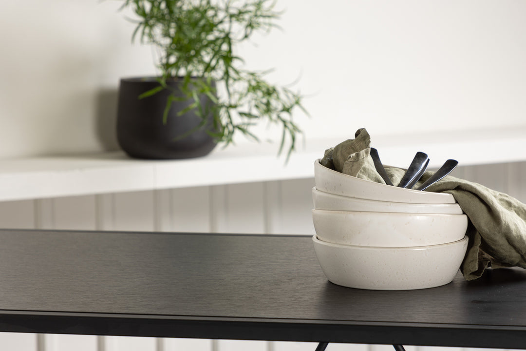 Brea & Tempe Barbord + Barstolar Mörkgrå