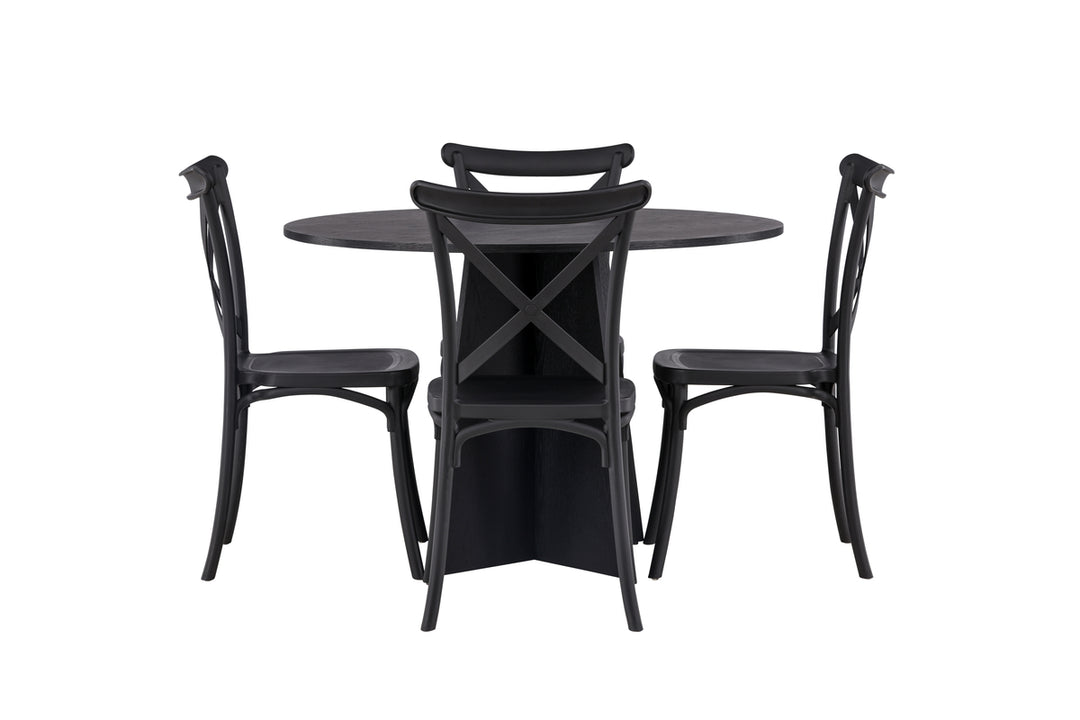 Bootcut & Crosett Matgrupp Svart