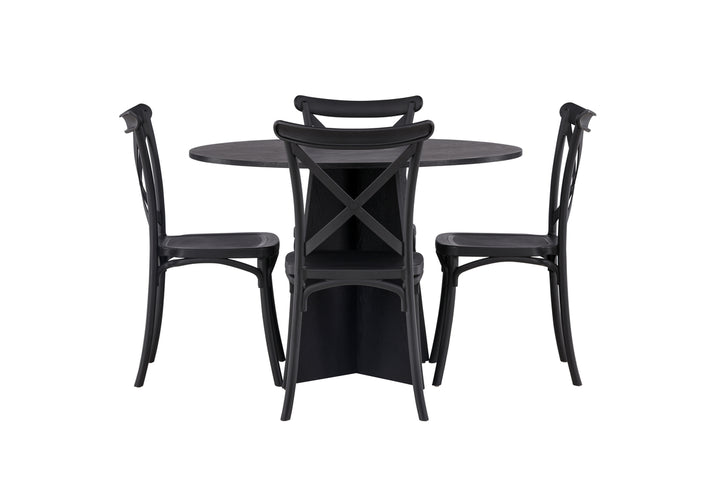 Bootcut & Crosett Matgrupp Svart