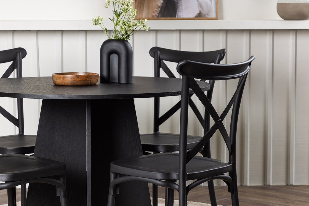 Bootcut & Crosett Matgrupp Svart