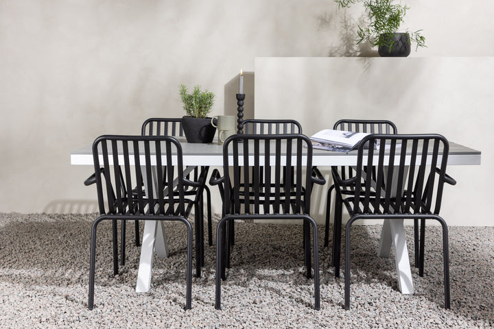 Garcia & Peking Matgrupp Grå/Svart