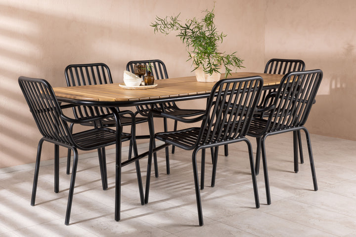 Holmbeck & Peking Matgrupp Natur/Svart