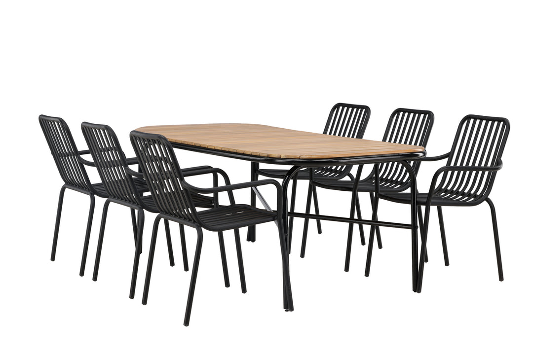 Holmbeck & Peking Matgrupp Natur/Svart