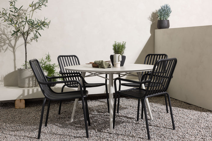 Lina & Peking Matgrupp Beige/Svart