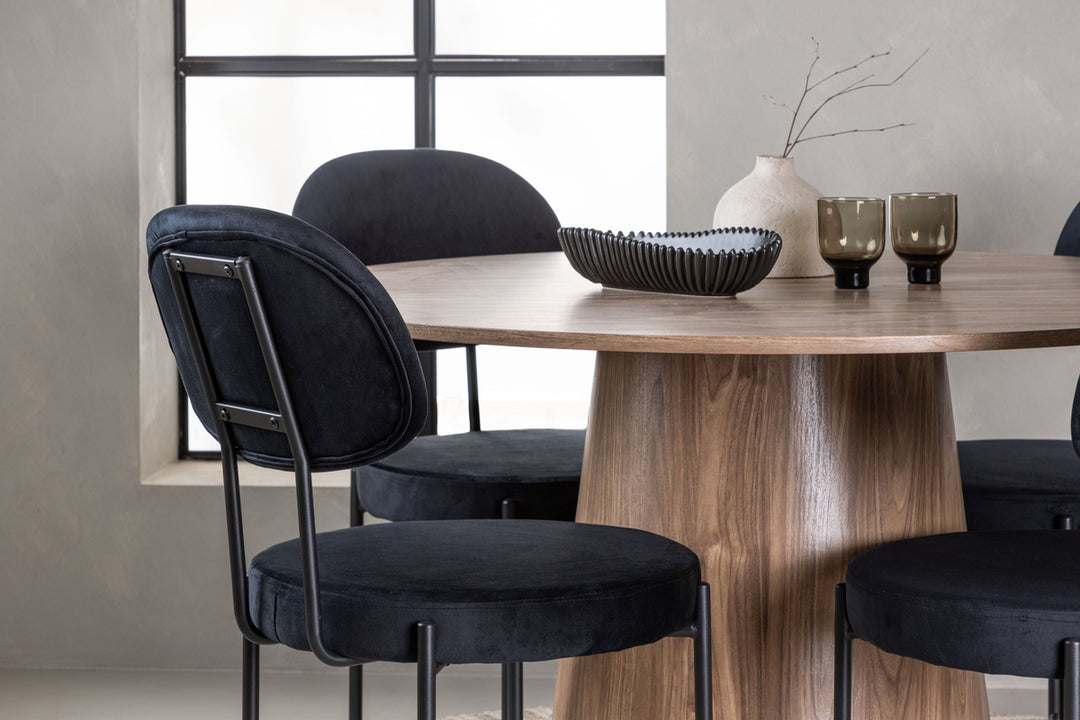 Stella & Lanzo Matgrupp Svart/Natur