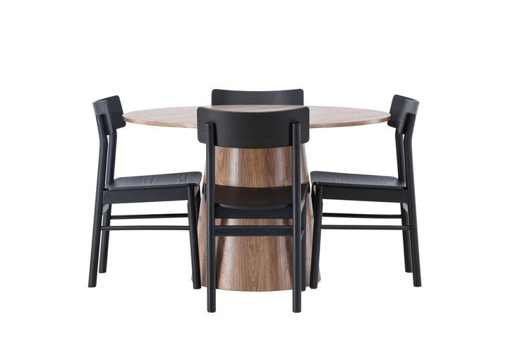 Montros & Lanzo Matgrupp Svart/Natur