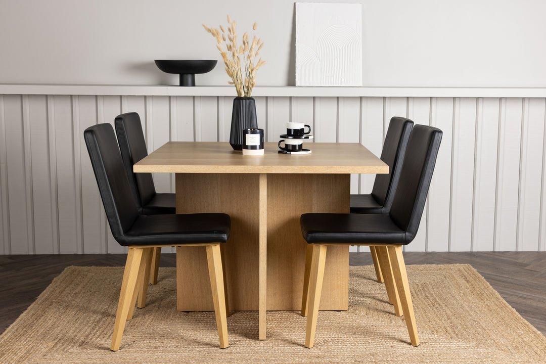 Leo & Today Matgrupp Natur/Svart