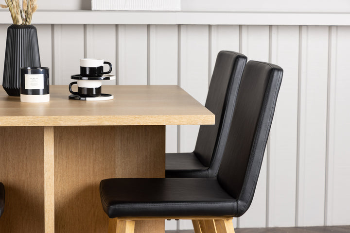 Leo & Today Matgrupp Natur/Svart