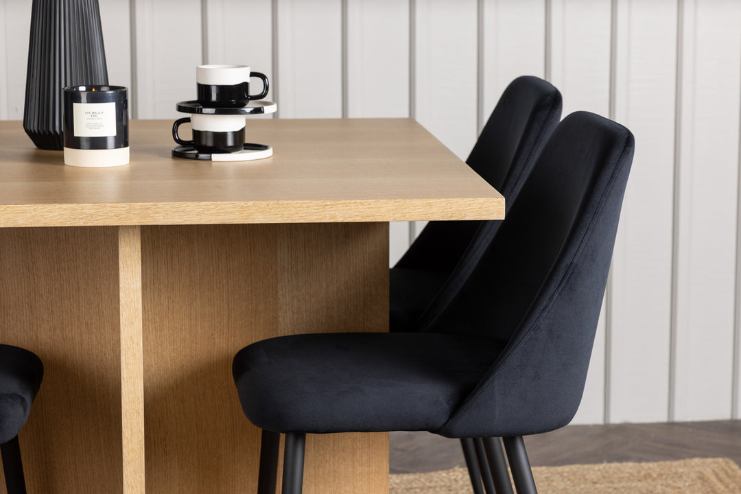 Leo & Night Matgrupp Natur/Svart