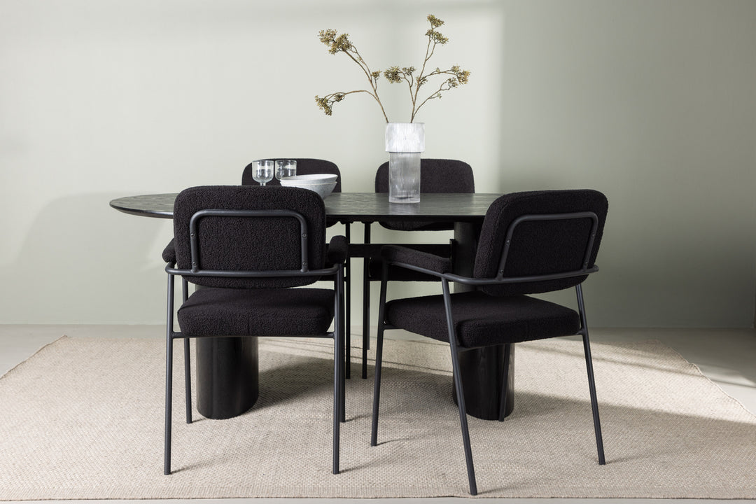 Yesterday & Isolde Matgrupp Svart