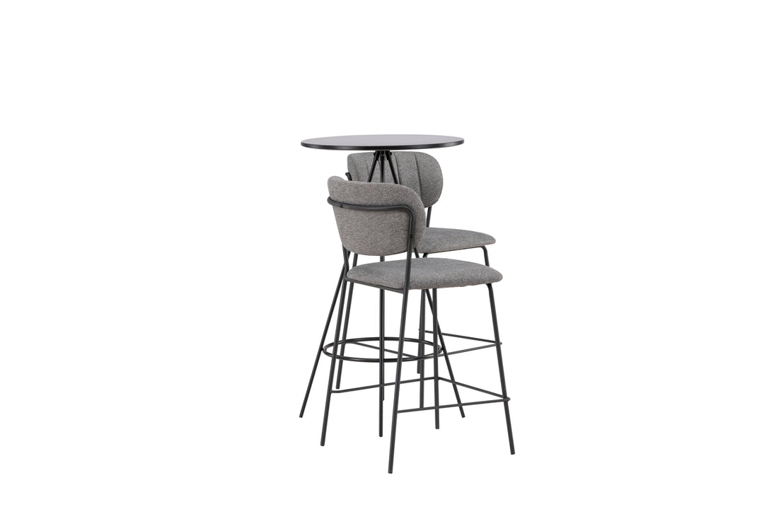 Bell & Bistro Barstolar + Barbord Svart