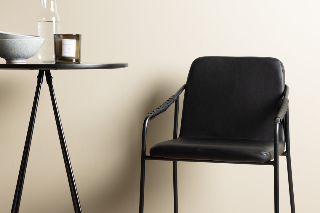 Tvist & Bistro Barstolar + Barbord Svart