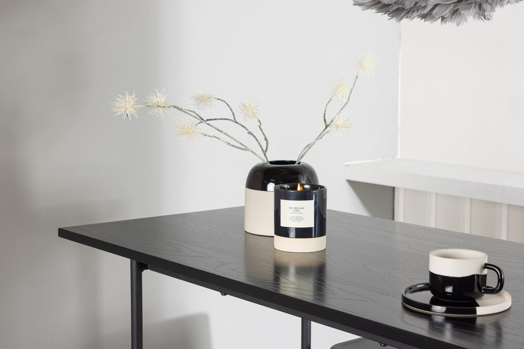 Tempe & Rax Barstolar + Barbord Svart