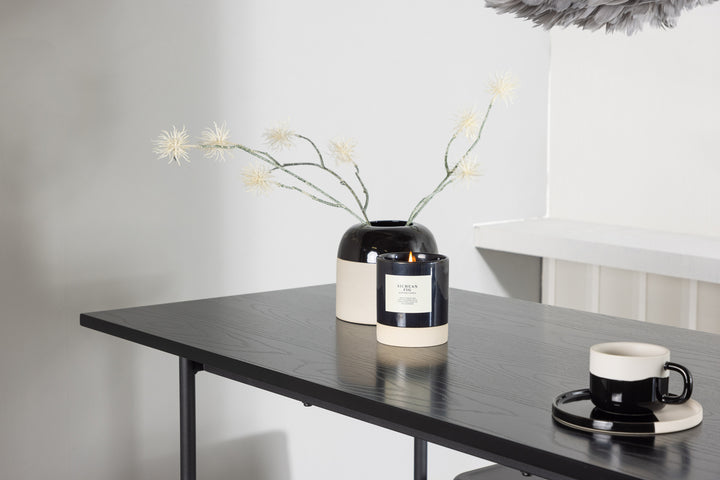 Tempe & Rax Barstolar + Barbord Svart