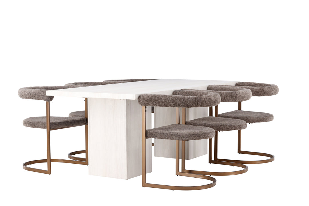 Morning & Olga Matgrupp Brun/Vit