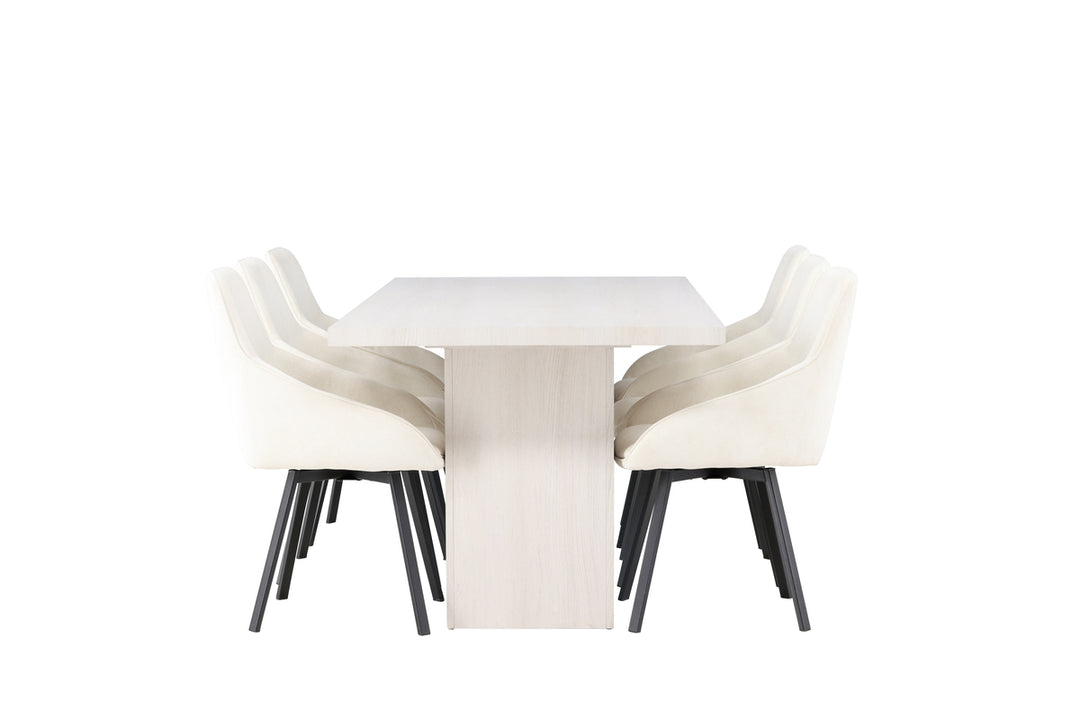 Rosie & Olga Matgrupp Beige/Vit