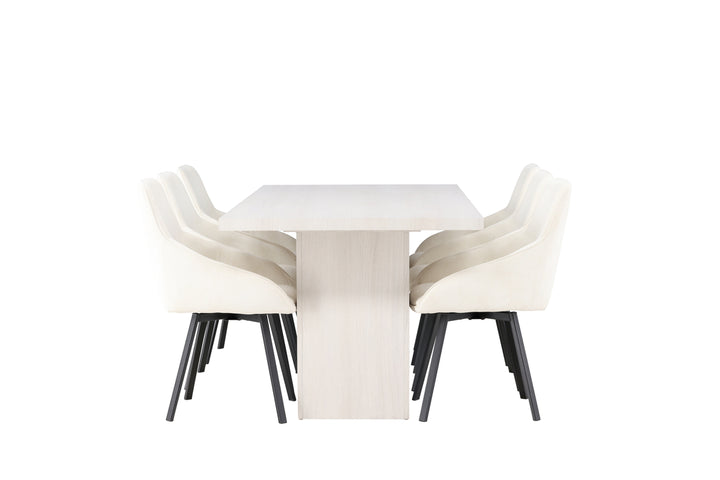 Rosie & Olga Matgrupp Beige/Vit