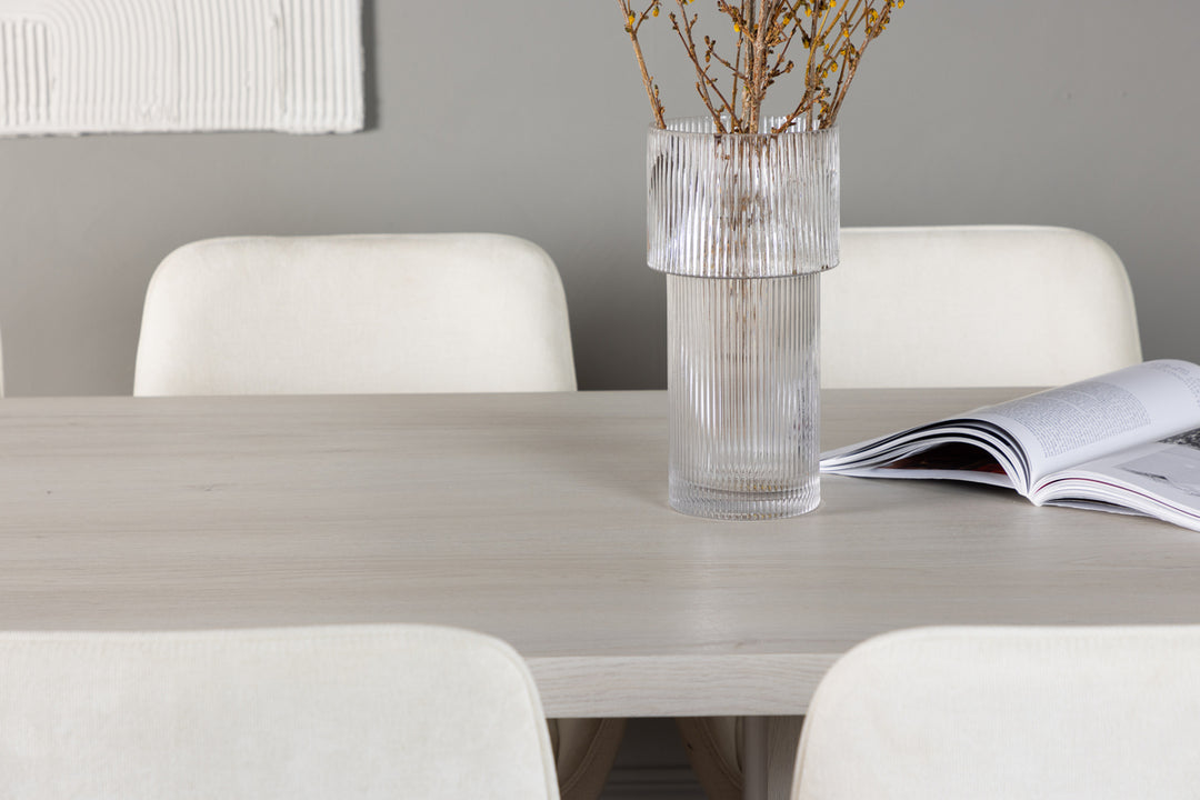 Rosie & Olga Matgrupp Beige/Vit