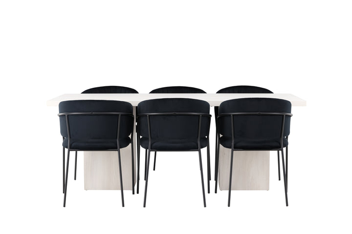 Selma & Olga Matgrupp Svart/Vit