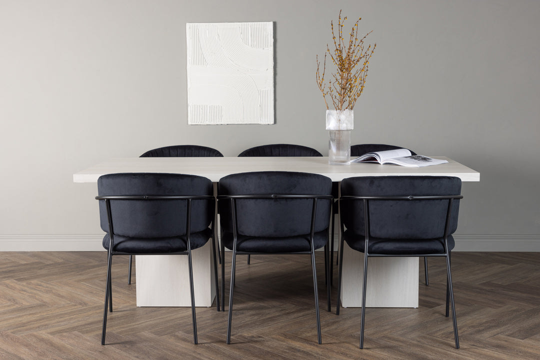 Selma & Olga Matgrupp Svart/Vit