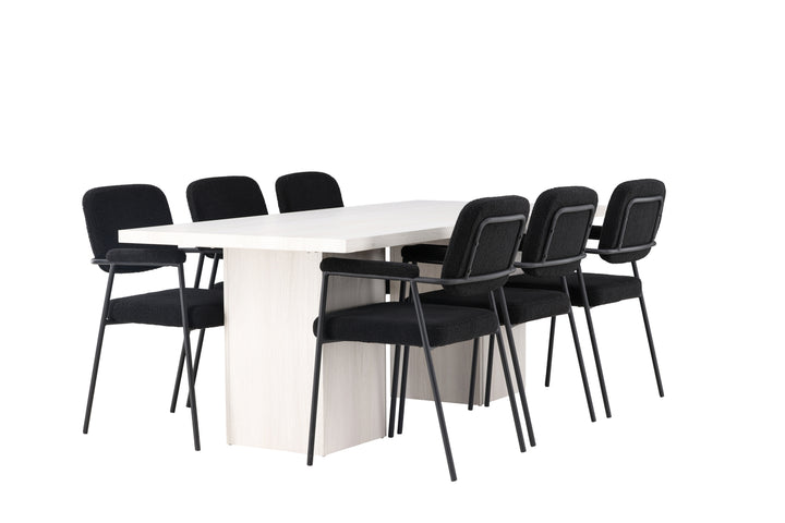 Yesterday & Olga Matgrupp Svart/Vit