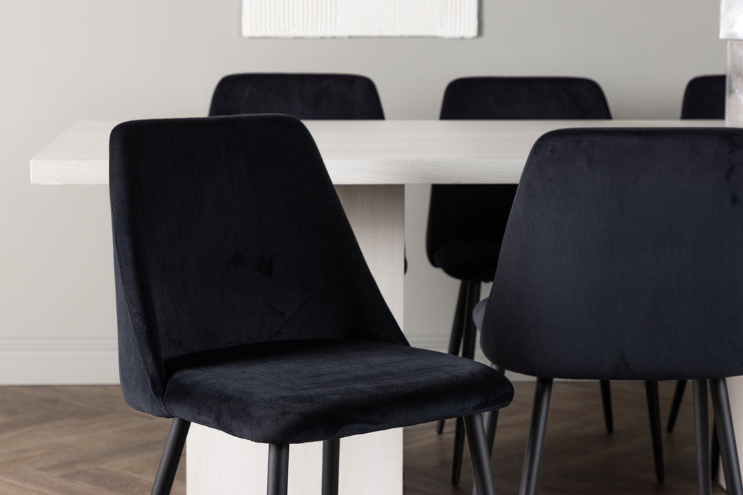 Night & Olga Matgrupp Svart/Vit